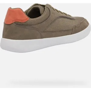 Light green men's sneakers Geox Rieti - Men's