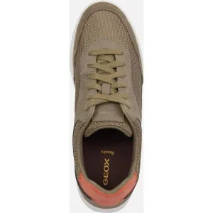 Light green men's sneakers Geox Rieti - Men's