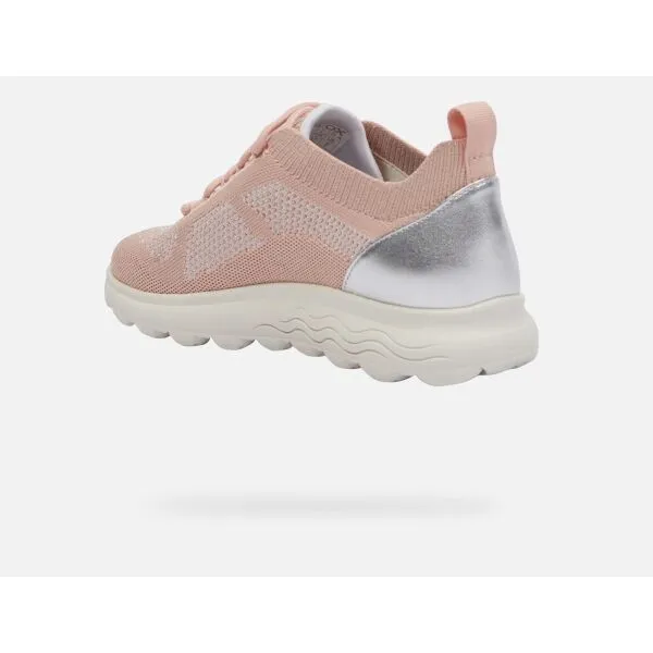 Pink women's sneakers Geox Spherica - Women's