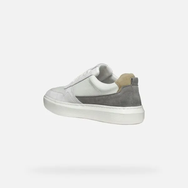 Cream men's sneakers Geox Deiven - Men's