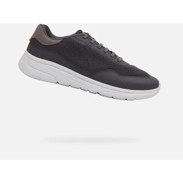 Dark grey men's sneakers Geox Klaiver - Men's