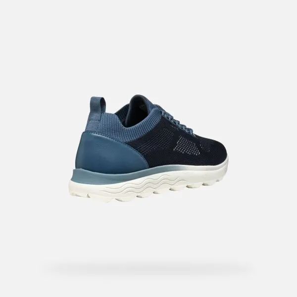 Dark Blue Men's Geox Spherica Sneakers - Men's