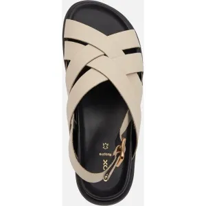 Cream women's sandals Geox Adelash - Women's