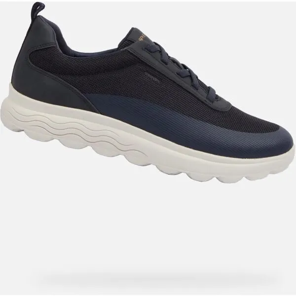 Dark Blue Men's Geox Spherica Sneakers - Men's