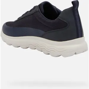 Dark Blue Men's Geox Spherica Sneakers - Men's