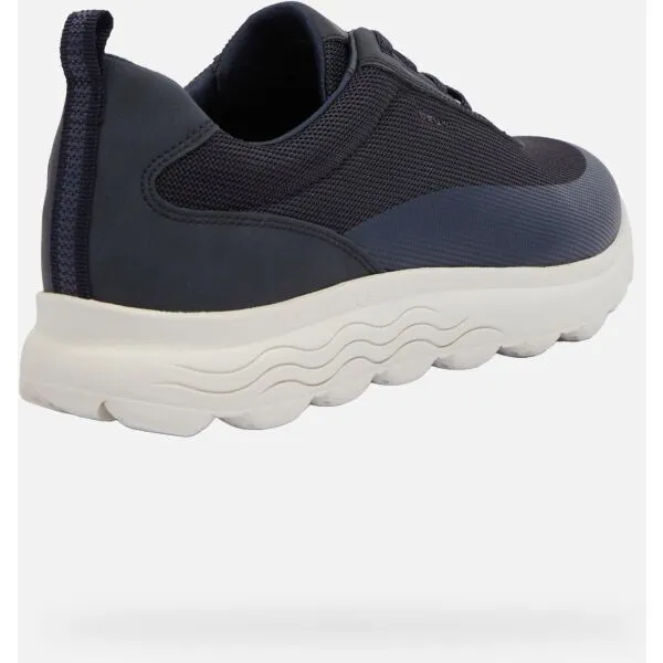 Dark Blue Men's Geox Spherica Sneakers - Men's