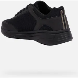 Black men's sneakers Geox Klaiver - Men's