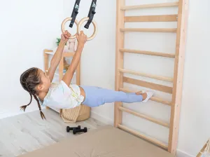 Rebrina Woodisio StrongLine Fit s hrazdou - buk Farba: Prírodné drevo