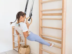 Rebrina Woodisio StrongLine Fit s hrazdou - buk Farba: Prírodné drevo