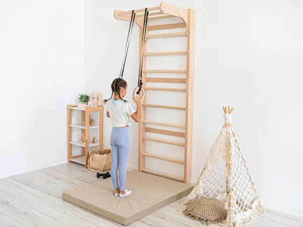 Rebrina Woodisio StrongLine Fit s hrazdou - buk Farba: Prírodné drevo
