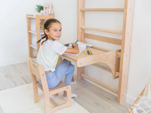 Rebrina Woodisio StrongLine Fit s hrazdou - buk Farba: Prírodné drevo