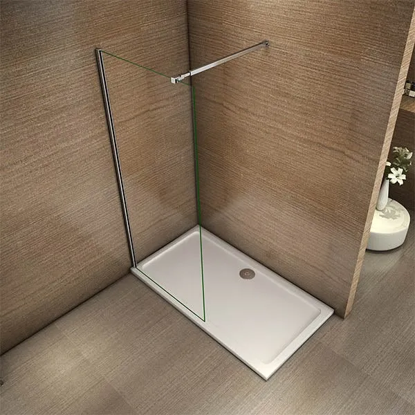 H K - PURE WALL F1 80 Sprchová zástena WALK IN 80x200, 8 mm sklo PUREWALLF180SET