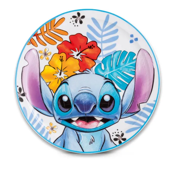 Egan Servírovací talíř Stitch, modrý