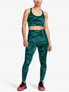 Tmavozelené športové legíny Under Armour Pjt Rck LG Ankl Pt Lg