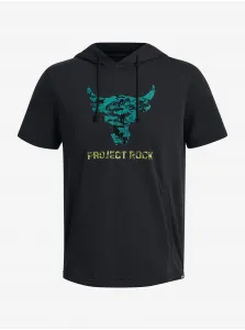 Čierna športová mikina Under Armour Pjt Rck Payoff SS Terry Hdy