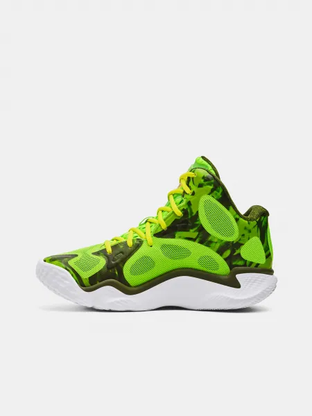 Zelené športové tenisky Under Armour CURRY Spawn Flotro