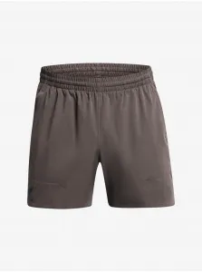 Tmavo hnedé športové kraťasy Under Armour Pjt Rck Camp Short