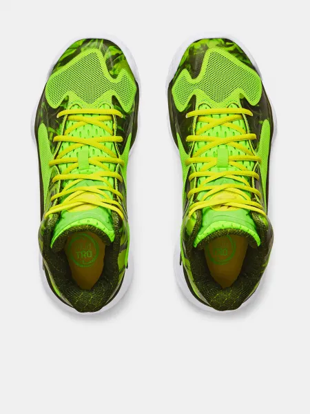 Zelené športové tenisky Under Armour CURRY Spawn Flotro