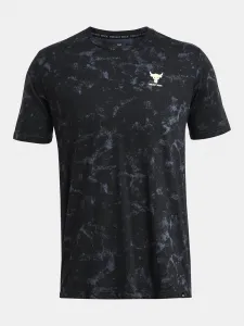 Čierne pánske športové tričko Under Armour UA Project Rock Payoff Printed Graphic