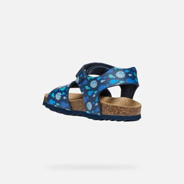 Dark blue boys' sandals Geox Chalki - Boys