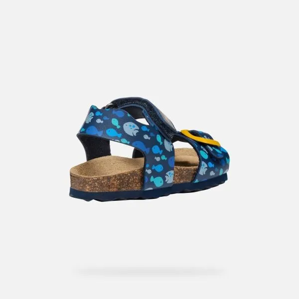 Dark blue boys' sandals Geox Chalki - Boys
