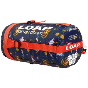 LOAP BOSTON COSMO Detský spací vak, tmavo modrá, veľkosť 160 cm - pravý zips