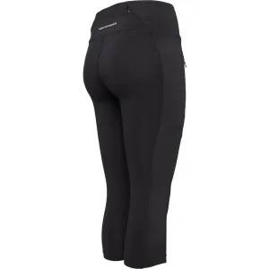 Northfinder TERRA Dámske outdoorové 3/4 legíny, čierna, veľkosť