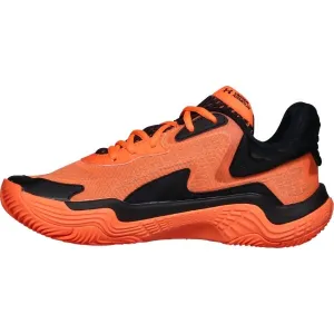 Under Armour SPAWN 7 Pánska basketbalová obuv, oranžová, veľkosť 43