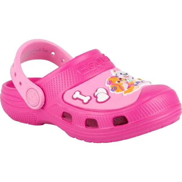 Coqui MAXI PAW PATROL Detské clogsy, ružová, veľkosť