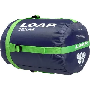 LOAP DECLINE Spací vak, tmavo modrá, veľkosť 220 cm - pravý zips