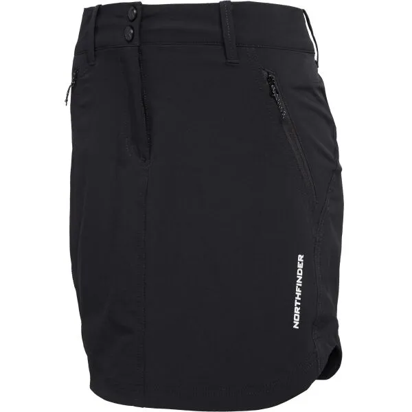 Dámska turistická sukňa NORTHFINDER NICHOLE-269black