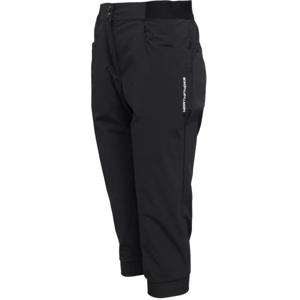 Dámske turistické 3 4 nohavice NORTHFINDER NIKKI-269black