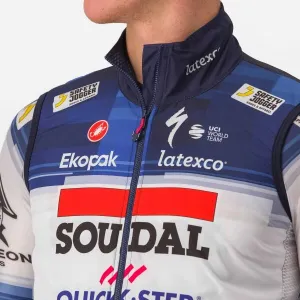 Castelli QUICK STEP PRO LIGHT Pánska cyklistická vesta, tmavo modrá, veľkosť