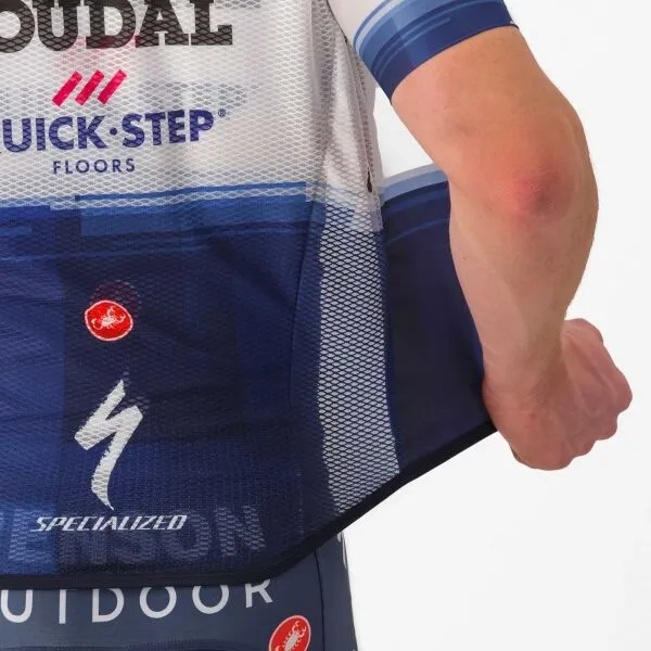 Castelli QUICK STEP PRO LIGHT Pánska cyklistická vesta, tmavo modrá, veľkosť