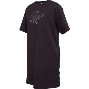 Puma LOGO DRESS Dámske šaty, čierna, veľkosť