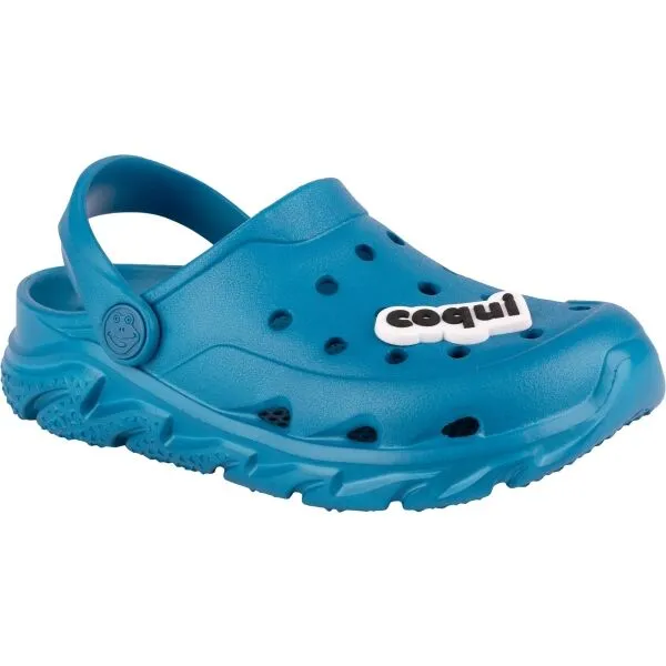 Coqui CODY Detské clogsy, modrá, veľkosť