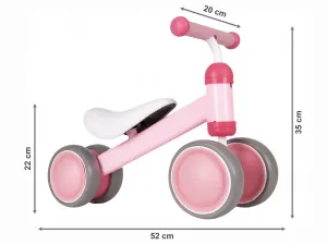 ECOTOYS Detské odrážadlo Lemmy ružové