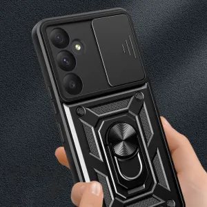 Tech-Protect Camshield Pro kryt na Samsung Galaxy S24 FE, čierny