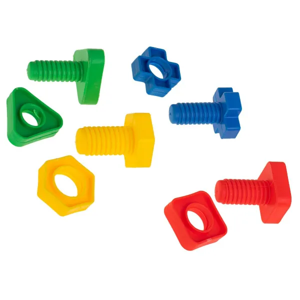 MG Montessori Screws skrutky 30ks, farebné