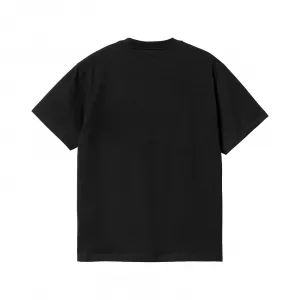 Carhartt WIP W' S/S Pocket Heart T-Shirt Black/Red L