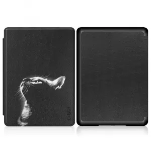 Tech-Protect Smartcase puzdro na Amazon Kindle Paperwhite VI / 6, black cat