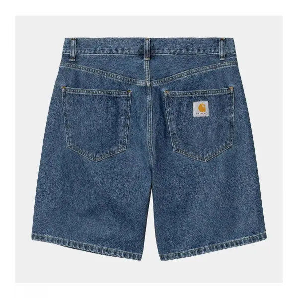 Carhartt WIP Nolan Short "Blue Heavy Stone Wash" (I034869-0160)