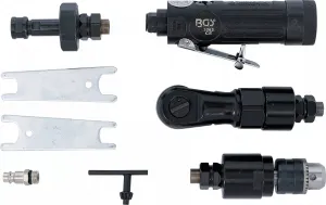 BGS Technics Pneumatický multifunkčný nástroj s 3 výmennými pracovnými hlavami ,BGS 3262