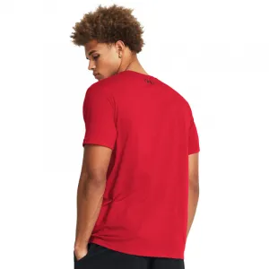Pánske tričko s krátkym rukávom UNDER ARMOUR UA GL FOUNDATION UPDATE SS-RED