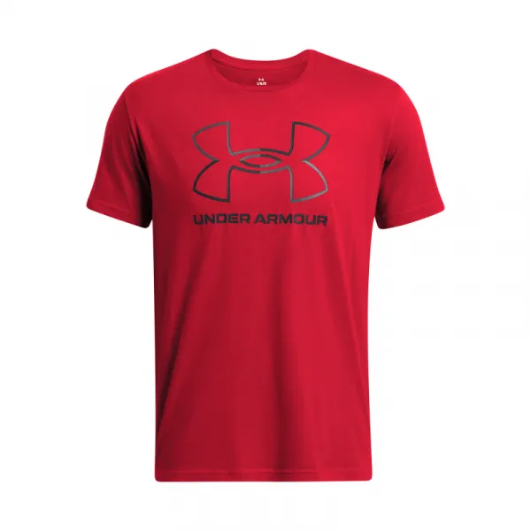 Pánske tričko s krátkym rukávom UNDER ARMOUR UA GL FOUNDATION UPDATE SS-RED