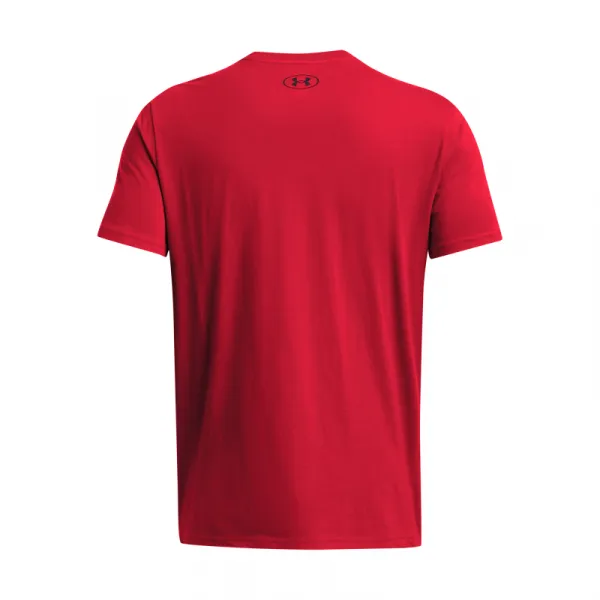 Pánske tričko s krátkym rukávom UNDER ARMOUR UA GL FOUNDATION UPDATE SS-RED