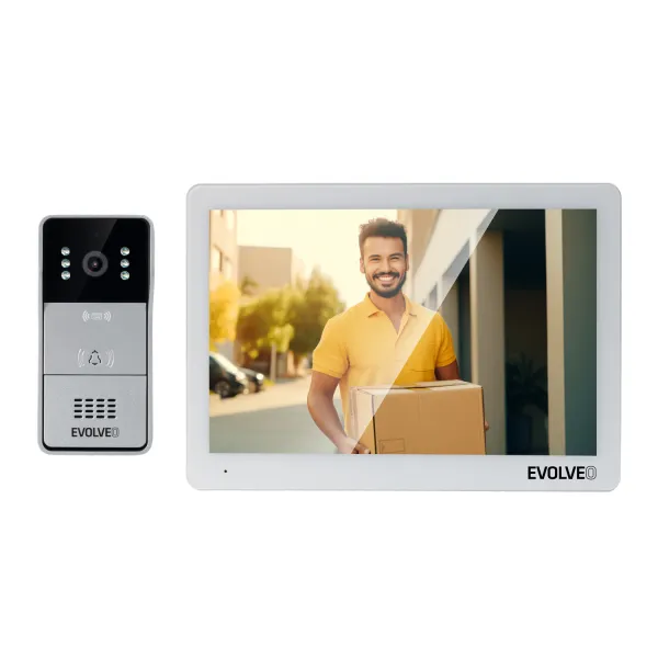 EVOLVEO DoorPhone 10-2W - 2-vodičový videotelefón s 32 GB pamäťou