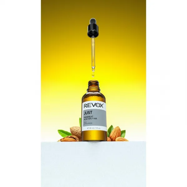 Revox B77 JUST Mandelic Acid 10% + HA vyhladzujúce sérum s kyselinou mandľovou 30 ml