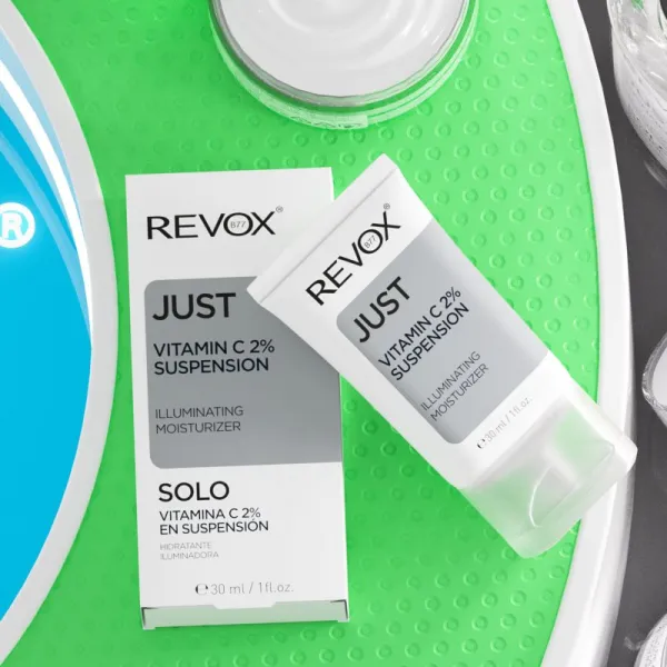 Revox B77 Just Vitamin C 2% Suspension rozjasňujúci hydratačný krém na tvár a krk 30 ml