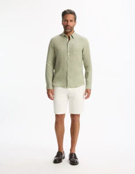 Celio Linen Shirt Daflix - Mens
